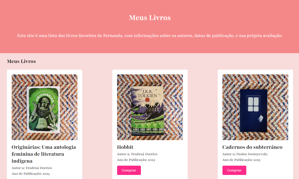 imagem de projeto da biblioteca virtual